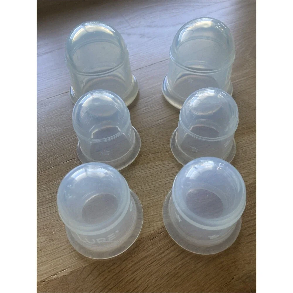 Lure Essentials Zen Body Cupping Kit- 6 Piece Set- For Muscle Nerve Joint Pain